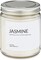 Jasmine Candle - Soy Wax Scented Candles (Jasmine) - Soy Candles for Home Scented - Long Burning Premium - Hand-Poured (7oz.)